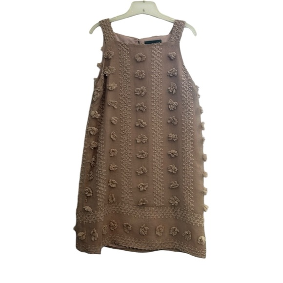 Anthropologie Sunday In Brooklyn Dress 3D Floral Size Medium - Picture 2 of 9